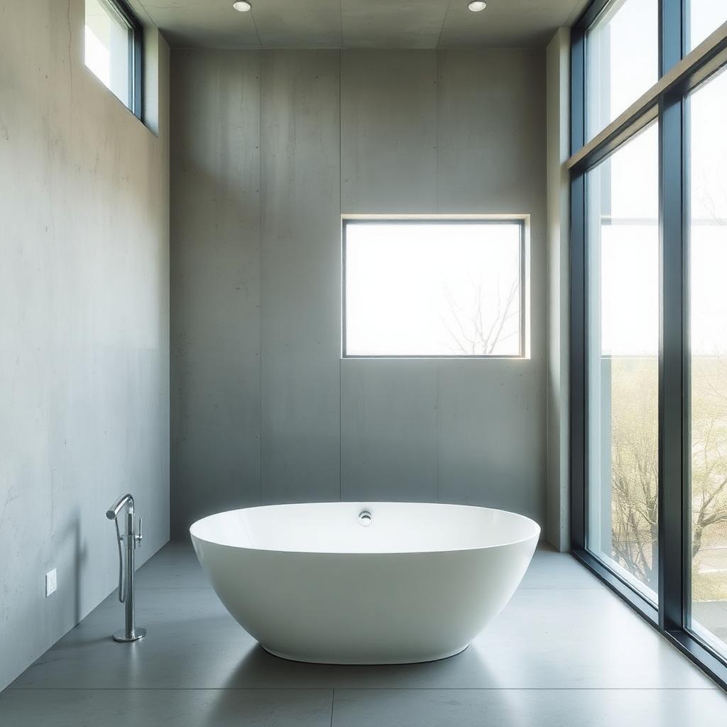 Concrete Loft Bath