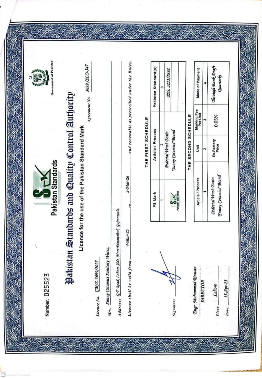 PSQCA Licence